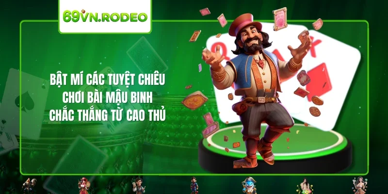 Bật mí các tuyệt chiêu chơi bài mậu bình chắc thắng từ cao thủ