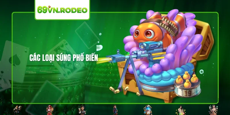 Các loại súng phổ biến